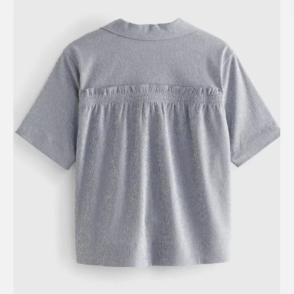 XS Oversized - ATHLETA - Echo Top Quick Drying Gray NEW $99 msrp - Picture 5 of 6